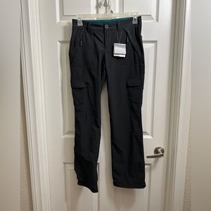 Eddie Bauer Black flexion polar lined pants